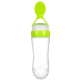 Gourde bébé avec cuillère