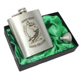 Coffret flasque alcool golf