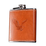 Flasque cuir aigle