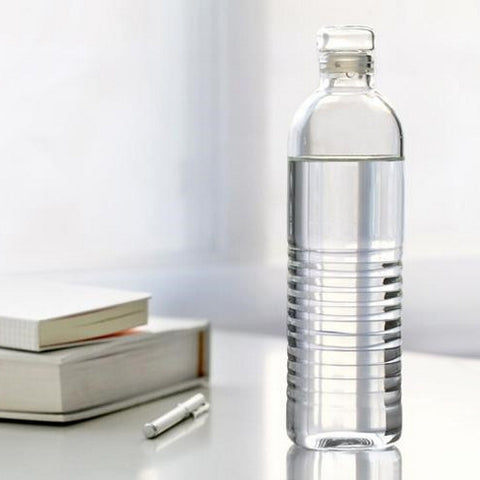 Gourde bouteille en verre