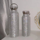 Bouteille inox scintaillante strass