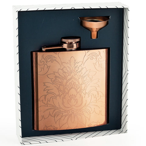 coffret flasque cuivre