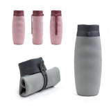 bouteille pliable en silicone