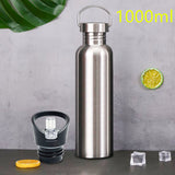 Gourde acier inoxydable simple paroi 1l