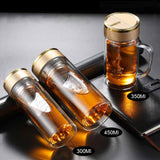 Thermos en verre double paroi