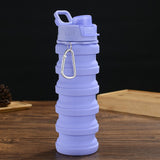 Gourde rétractable en silicone