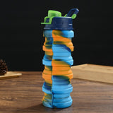 Gourde rétractable en silicone