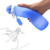 gourde silicone pliable