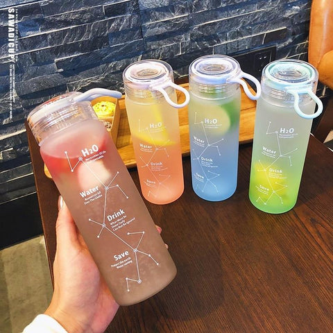 bouteille en verre réutilisable
