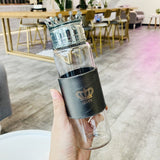 Gourde en verre Couronne